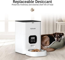 Load image into Gallery viewer, High-Capacity Cat &amp; Dog Feeder - Automatic Portion Control &amp; Voice Feature