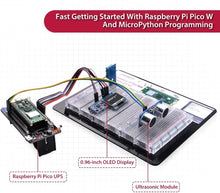 Load image into Gallery viewer, Versatile Raspberry Pi Pico W Ultimate Kit with Sensors &amp; MicroPython Support
