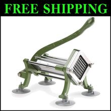 Load image into Gallery viewer, Commercial Grade French Fry Cutter with Suction Feet - 3/8" Heavy-Duty Design
