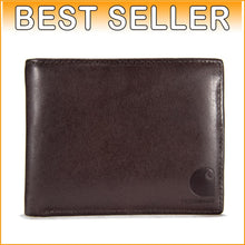 Load image into Gallery viewer, Premium Men's Leather Wallet - Billfold Design with ID Windows and Card Slots