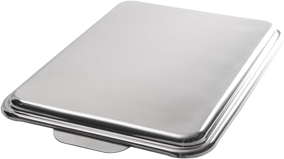 Multi-Purpose Stainless Steel 9x13 Cake Pan - Ideal for Baking and Storing
