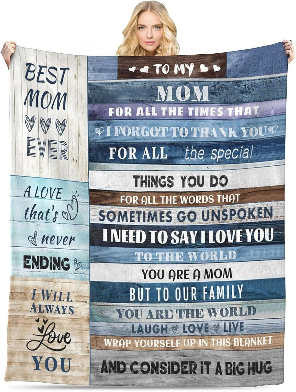 Premium Lightweight Flannel Throw Blanket for Mom - The Perfect Anniversary Gift