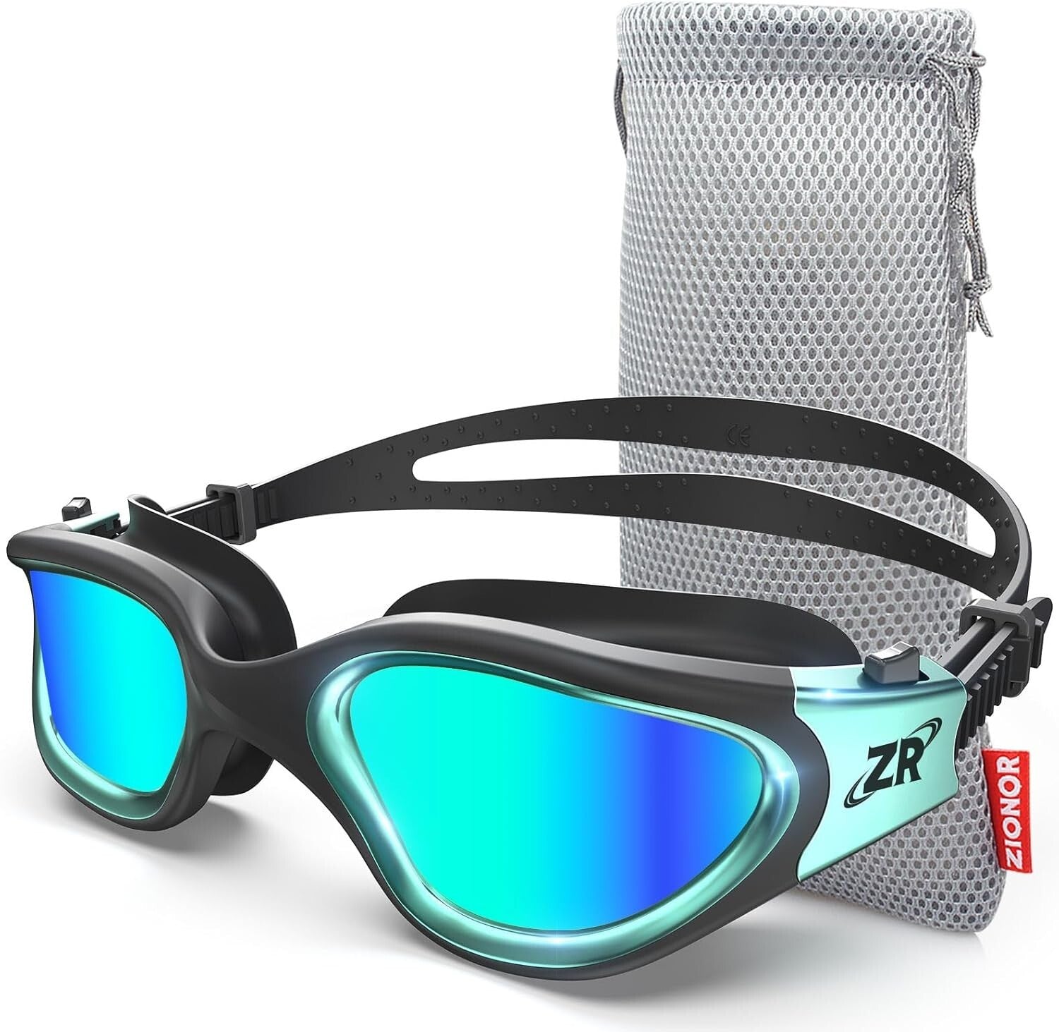 Durable Polarized Swim Goggles - Comfortable Anti-Fog Design for All Levels