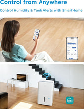 Load image into Gallery viewer, Sleek 50 Pint Dehumidifier for 4,500 Sq. Ft. - Smart Control &amp; Quiet Performance