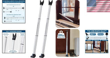 Load image into Gallery viewer, Two 46-Inch Adjustable Door Lock Bars - Effortless Security for Home &amp; Travel