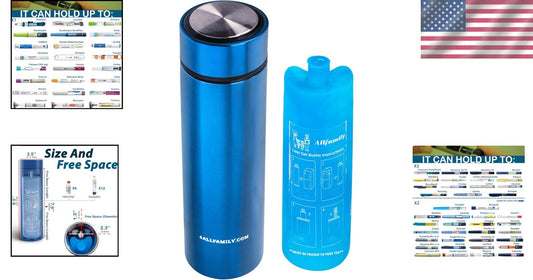 Air Travel Ready Insulin Case – Lightweight, Compact & Keeps 3-4 Pens Secure