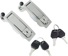Load image into Gallery viewer, Secure Your Boat with 4 Silver Flush Mount Compression Latch Locks - Key Locking