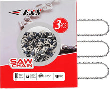 Load image into Gallery viewer, Professional 20" Chainsaw Chain Set with Chrome Rivets - Fits Many Brands