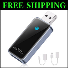 Load image into Gallery viewer, 2024 Slim Wireless Android Auto Adapter - Automatic Connection with USB C/A