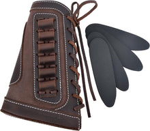 Load image into Gallery viewer, Stylish Leather-Bound Recoil Pad Extension &amp; Shell Holder for Rifles &amp; Shotguns