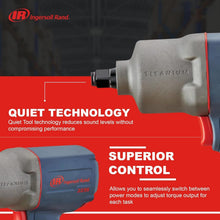 Load image into Gallery viewer, Compact 1/2-Inch Drive Air Impact Wrench: 1300 ft-lbs Torque, Quiet &amp; Durable