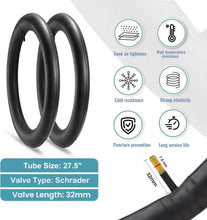 Load image into Gallery viewer, Puncture-Resistant 27.5-Inch Mountain Bike Tire Set with Essential Accessories