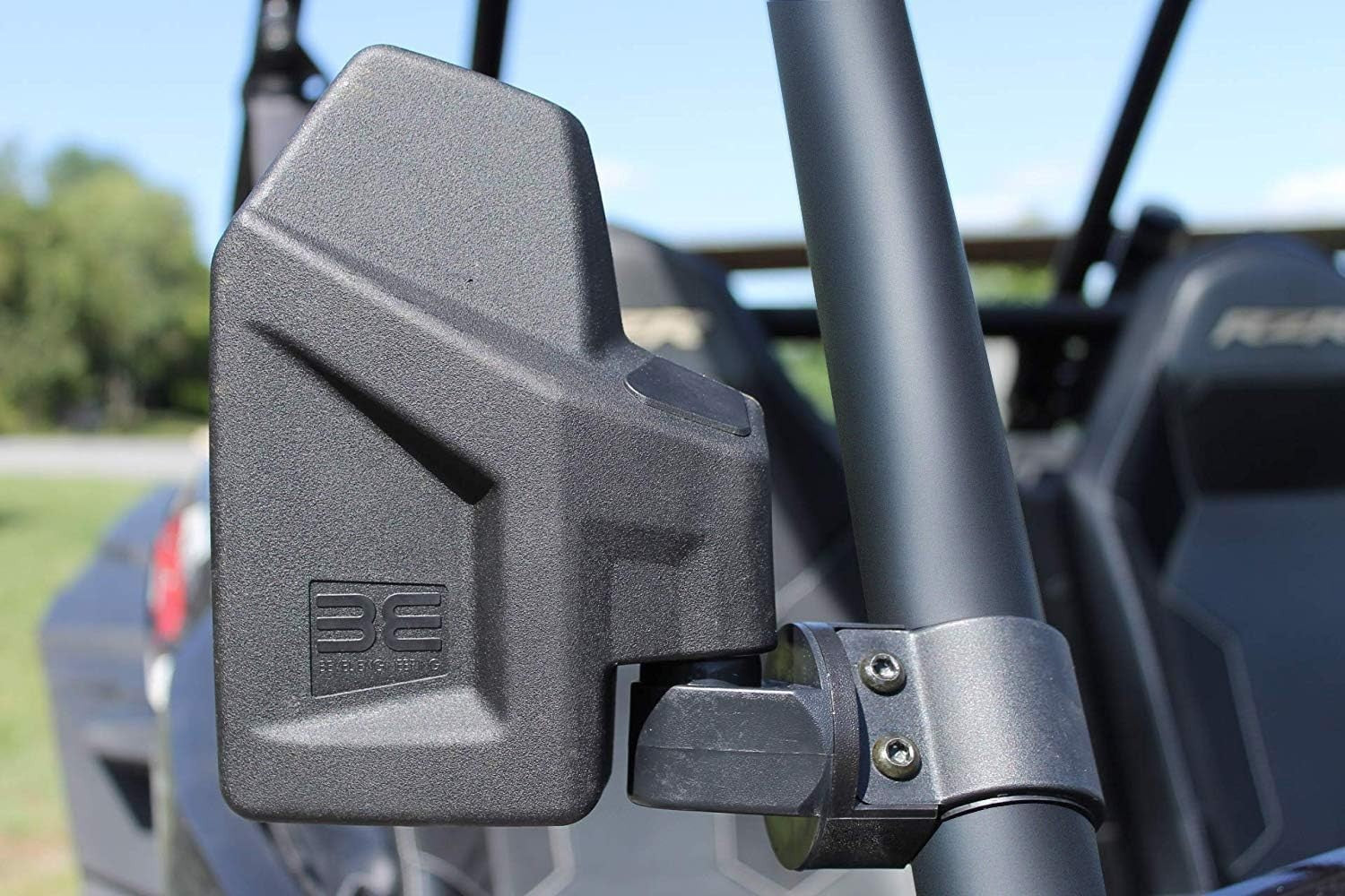 Durable UTV Rear View Side Mirrors - Convex 2 Pack for 1.6" - 2" Roll Cages