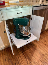 Load image into Gallery viewer, Effortless Kitchen Storage: Self-Locking Appliance Lift with Soft-Close Feature