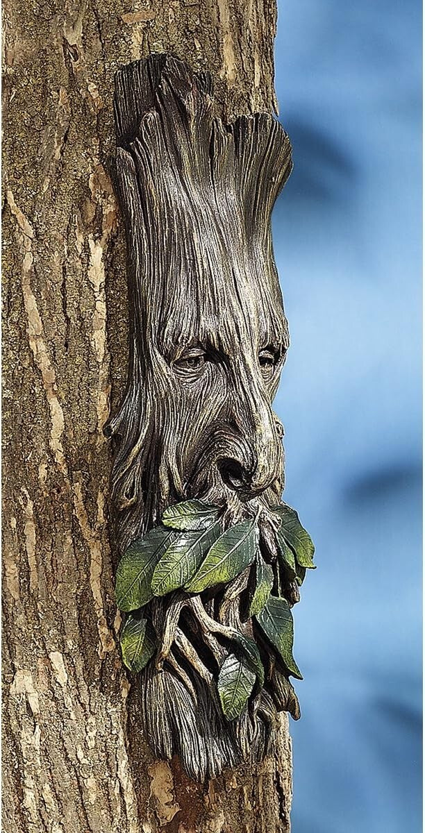 Whispering Wilhelm Tree Ent Wall Mount Plaque - Hand-Painted Home Decor