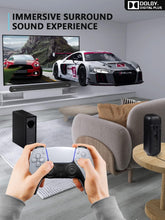 Load image into Gallery viewer, 5.1 CH Dolby Audio Sound Bar with Wireless Subwoofer &amp; Rear Speakers - Black
