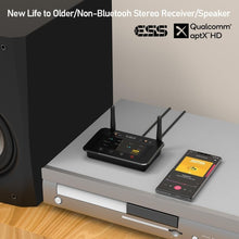Load image into Gallery viewer, Bluetooth 5.3 HiFi Transmitter Receiver for Home Stereo - Dual Device Connection