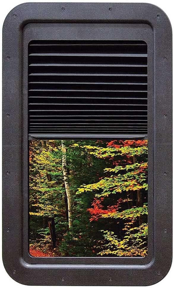 Easy Install Slim Shade for Door Window – Tinted Glass and Pleated Design