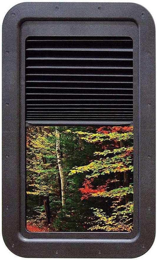 Easy Install Slim Shade for Door Window – Tinted Glass and Pleated Design