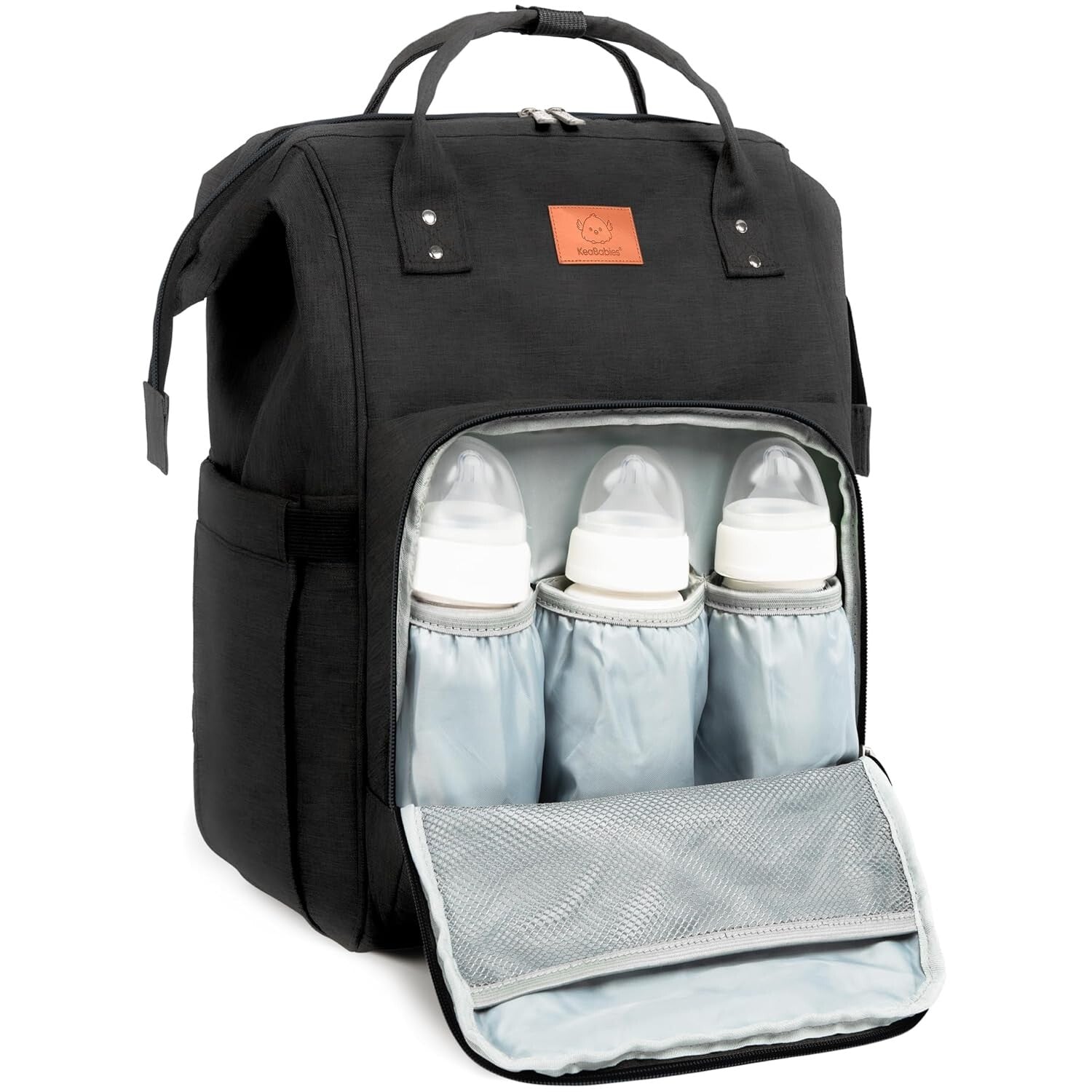 Durable Water-Resistant Diaper Backpack - Spacious and Hands-Free for Parents