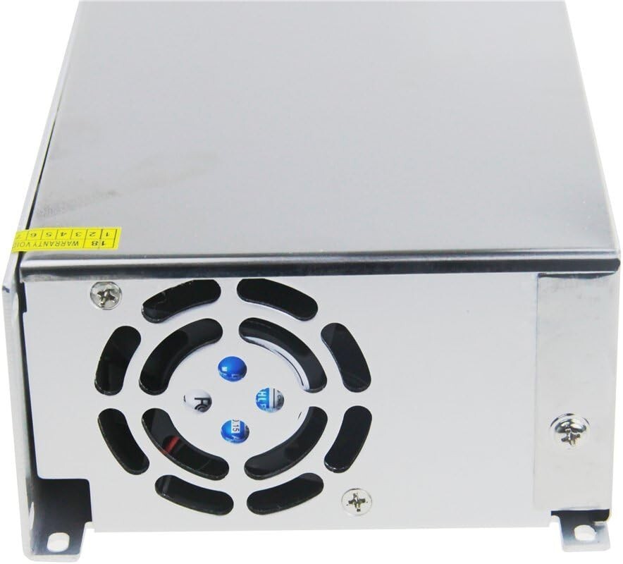 Efficient 24V 25A Adapter with Built-in Cooling Fan - LED & Electronics Power