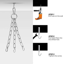 Load image into Gallery viewer, Lightweight 3.3ft Hanging Punching Bag with Gloves – Perfect for Martial Arts