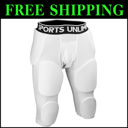 Adjustable 7 Pad Football Girdle for Youth - Comfort and Mobility on the Field