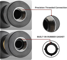 Load image into Gallery viewer, Versatile 2-Pack Brass Hose Nozzles - Ideal for Cleaning &amp; Watering Tasks