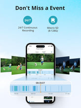 Load image into Gallery viewer, 2K Outdoor Security Camera System - 180° Pan, Night Vision &amp; Alexa Compatible