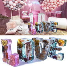 Load image into Gallery viewer, Versatile 7-Inch Alphabet Silicone Mold Set - Perfect for DIY Resin and Soap