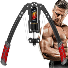 Load image into Gallery viewer, Durable Adjustable Arm Exerciser with Hydraulic Power - 22 to 440lbs Resistance