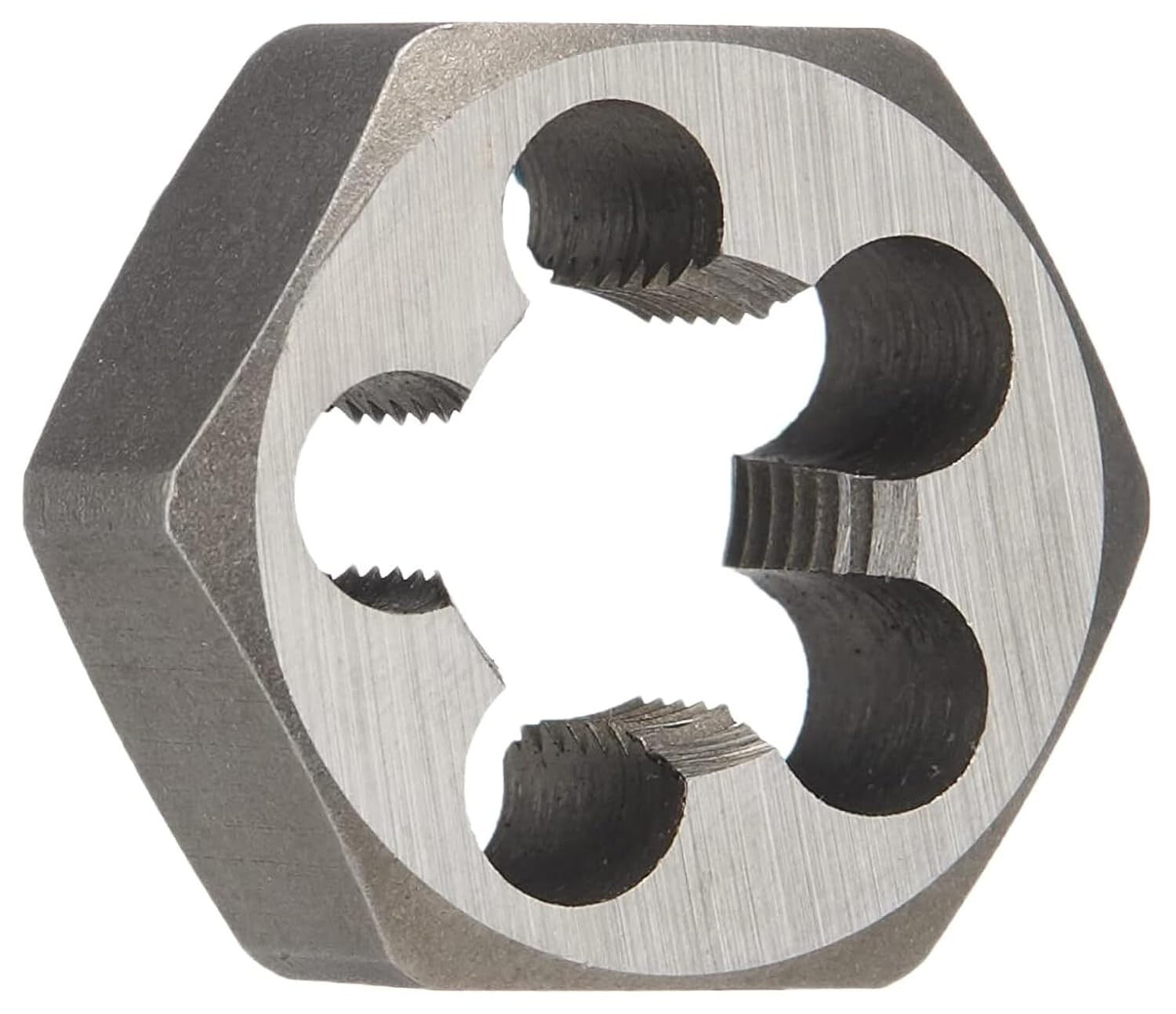 DWT Series M45 x 1.5 Hex Die - Durable Carbon Steel for Accurate Rethreading