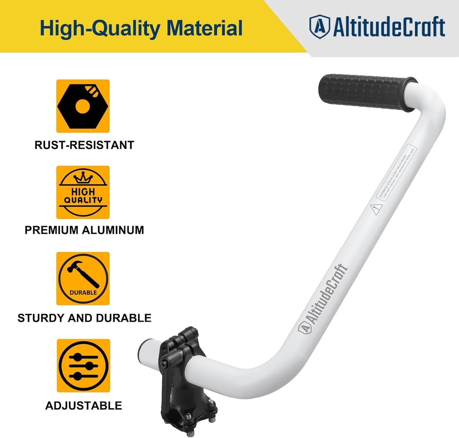 Lightweight Aluminum Trimmer Handle Extensions - Save Your Back & Effort