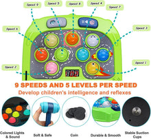 Load image into Gallery viewer, Upgraded 'Pound A Mole' Game: Fun Gift for Boys &amp; Girls Ages 3-10 with Sounds