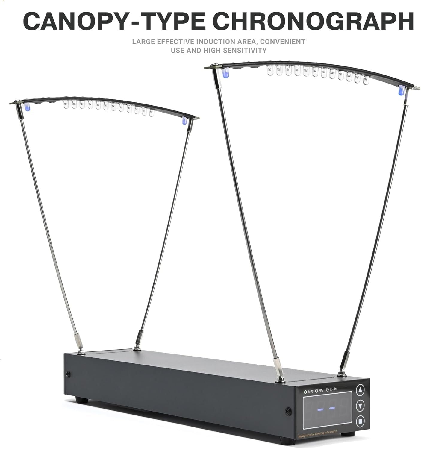 All-Purpose Shooting Chronograph for Projectiles - Accurate Range up to 2000 m/s