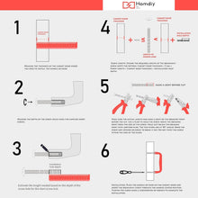 Load image into Gallery viewer, Stylish 50 Pack 3in Brushed Nickel Cabinet Pulls - Ambidextrous, Easy to Install