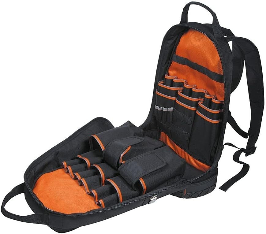 41-Piece Professional Hand Tools Kit with Backpack & Safety Glasses Included