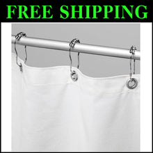 Load image into Gallery viewer, Versatile Cotton Shower Curtain 70" x 74" - Eco-Friendly &amp; Quick Dry Design