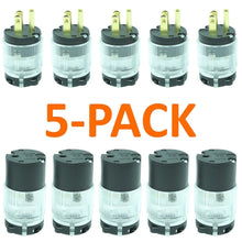 Load image into Gallery viewer, Heavy-Duty Lighted Plug and Connector Set - 15 Amp, 125 Volt Power Solution