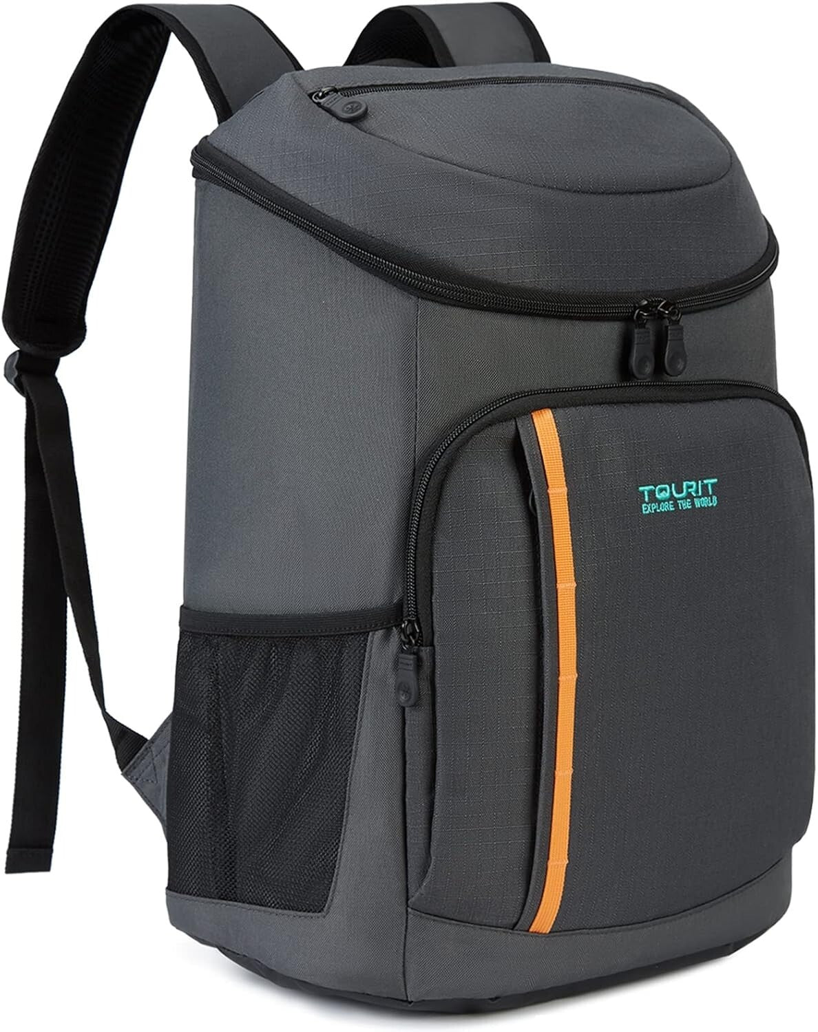 Durable Leak-Proof Backpack Cooler - 30 Can Capacity, Ideal for Picnics & Hiking