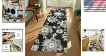Load image into Gallery viewer, Luxurious 2x6 Floral Paisley Runner Rug - Soft, Non-Slip &amp; Machine Washable