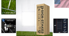 Load image into Gallery viewer, Heavy-Duty 30" Wire Stakes for Lawn Signs - Ideal for Realtors &amp; Campaigns