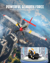 Load image into Gallery viewer, 4 Channel RC Airplane P51D Mustang with Gyro &amp; 3 Flight Modes - Easy to Fly!