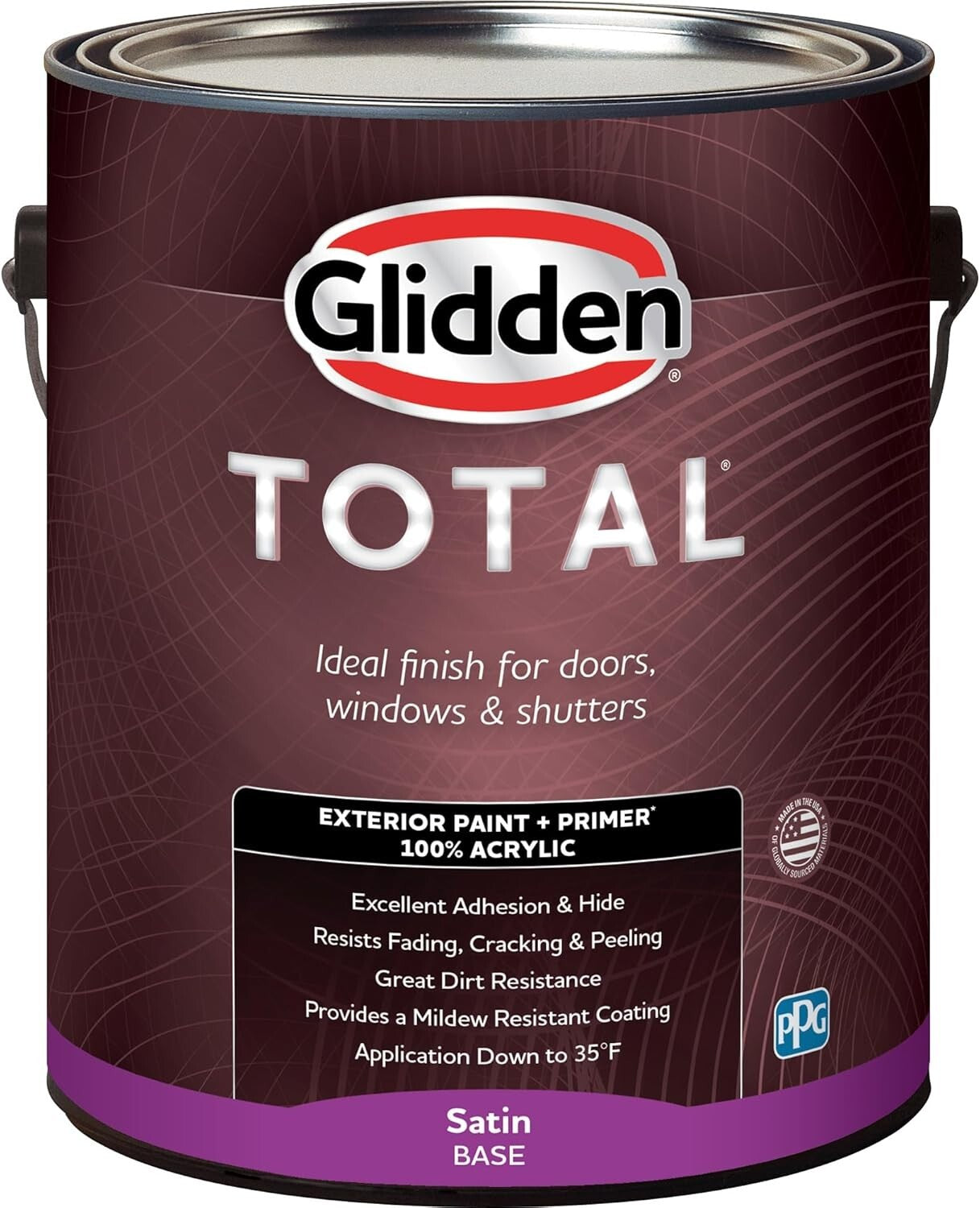 Black Magic Satin Exterior Paint & Primer All-in-One - 1 Gallon, Washable Finish