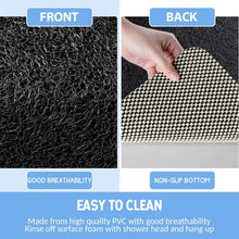 Load image into Gallery viewer, Anti-Slip Foot Scrubber Mat for Bathtub &amp; Shower - Fast-Drying Design 40"x28"