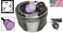Load image into Gallery viewer, 50FT NEMA L6-30 Heavy-Duty Extension Cord, Ideal for Generators and Equipment