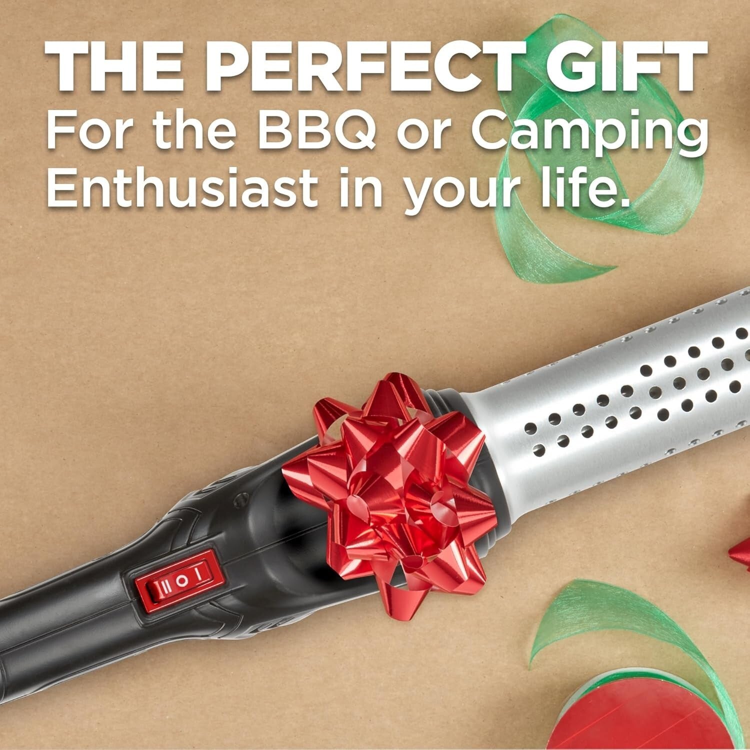 Dual Ignition Electric Fire Starter: 1500°F Instant BBQ & Campfire Companion