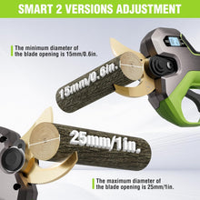 Load image into Gallery viewer, Efficient Cordless Pruning Shears with Fast Charger - Perfect for All Gardens