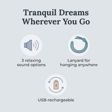 Load image into Gallery viewer, Rechargeable White Noise Machine Duo: 3 Sounds, Volume Control, Travel Essential