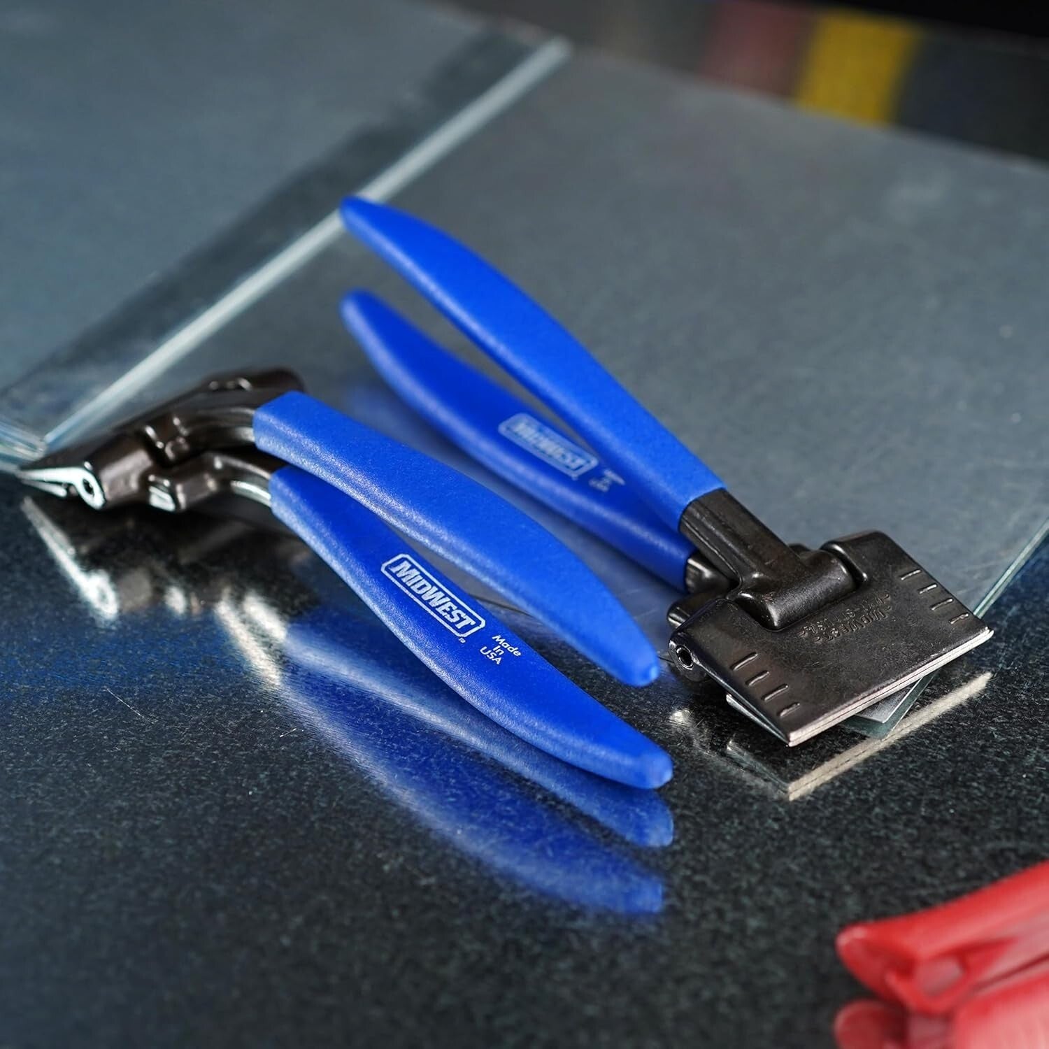 Durable 3-Inch Offset Sheet Metal Bender with Comfortable Grip - Made in USA